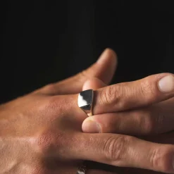 ALEXANDER – Signetring i sølv lagre, King Ring