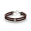 Alexander Lynggaard – Bolo Leather armbånd – 4 mm – Brun