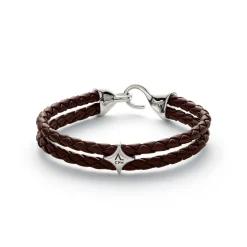 Alexander Lynggaard – Bolo Leather armbånd – 4 mm – Brun