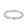 Alexander Lynggaard – ColorUp bracelet blue lace agate – 6 mm