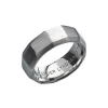 Alexander Lynggaard – Hope Facet ring i rhodinert sølv – 8 mm