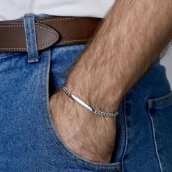 Alexander Lynggaard – Hope armbånd med id-plate – 5 mm