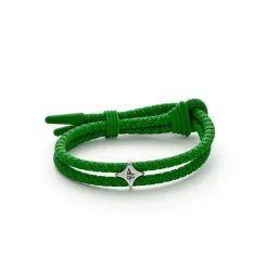 Alexander Lynggaard – Wimbledon Green armbånd i silikon- One Size