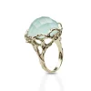 Arven – Bon Bon Royal gullring med prehnite kvarts