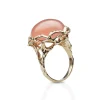 Arven – Bon Bon Royal gullring med rosa kvarts