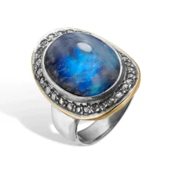 BY BIRDIE – Ring Corso BoHo Rainbow Moon
