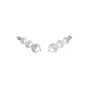 byBiehl – Aura Small Earclimber i sølv
