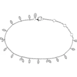 byBiehl – Jungle Vine Sparkle – armbånd i sølv med zirkonia