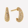 byBiehl – Ocean Flow Hoops Sparkle Small