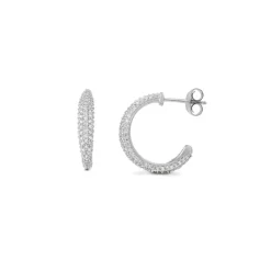 ByBiehl – Ocean flow sparkel hoops – Medium