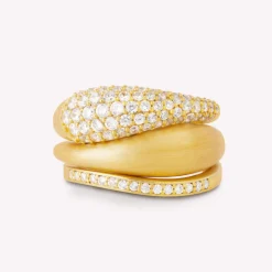 byBiehl – Ocean Flow Sparkle ring