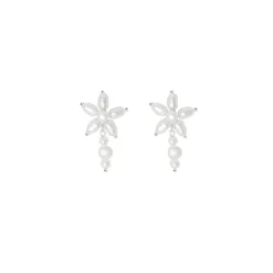 ByBiehl – Pearl Signature Short Earhanger Silver