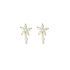 ByBiehl – Pearl Signature Short Earhanger Gold