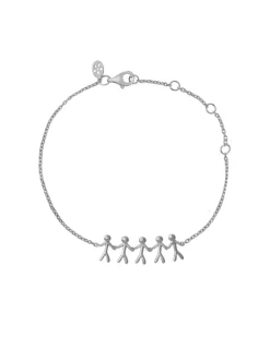byBiehl – Together Family 5 silver – Armbånd i sølv
