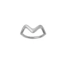 byBiehl – Wave ring small i sølv