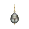ByBirdie – Anheng Nobility Tahiti – 14k gult gull, tahiti perle og diamant