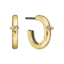 ByBirdie – Ørepynt Sarah Creol med diamant- 15 mm