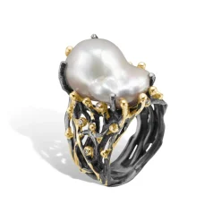 ByBirdie – Ring Ponte Baroque og diamanter
