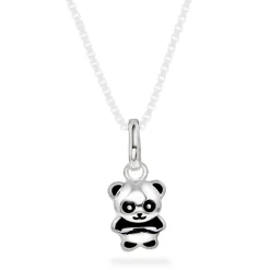 Classic by Gulldia – Anheng i sølv – Panda