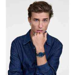 Daniel Wellington – Iconic Paradigma Link Stål / Blå 40mm