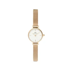 Daniel Wellington – Petite Mini Champagne/hvit 19 mm