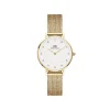 Daniel Wellington – Petite Lumine Pressed Evergold – 28 mm White