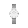 Daniel Wellington – Petite Lumine Pressed Sterling – 28 mm White