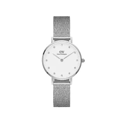 Daniel Wellington – Petite Lumine Pressed Sterling – 28 mm White