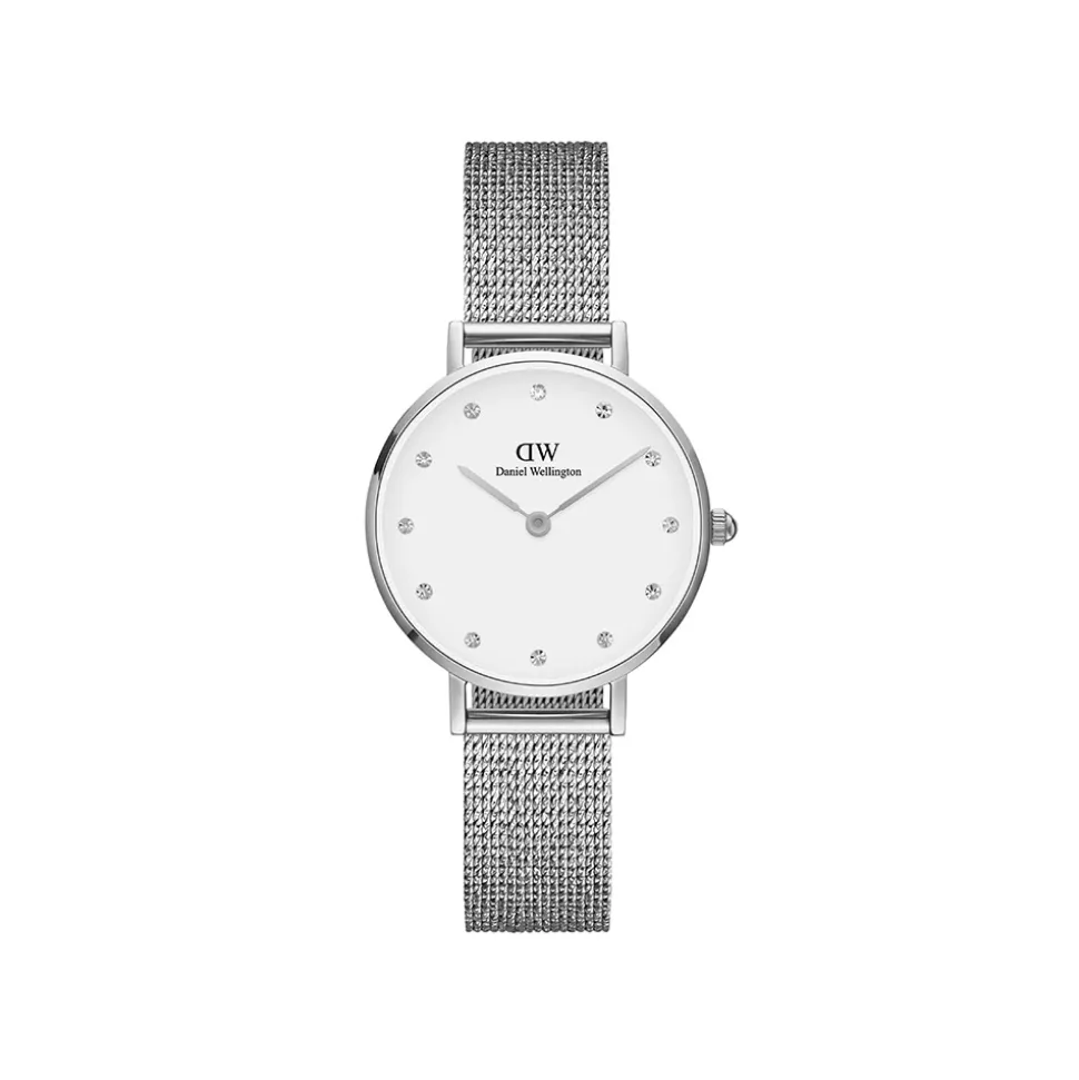 Daniel Wellington – Petite Lumine Pressed Sterling – 28 mm White