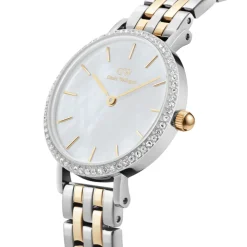 Daniel Wellington – Petite Lumine Bezel 5-Link Two-Tone Mother of Pearl – 28mm
