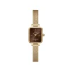 Daniel Wellington – Quadro mini evergold brown – 15,5 x 18 mm