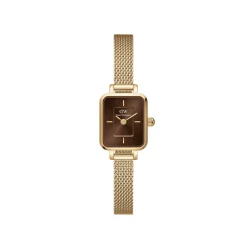 Daniel Wellington – Quadro mini evergold brown – 15,5 x 18 mm