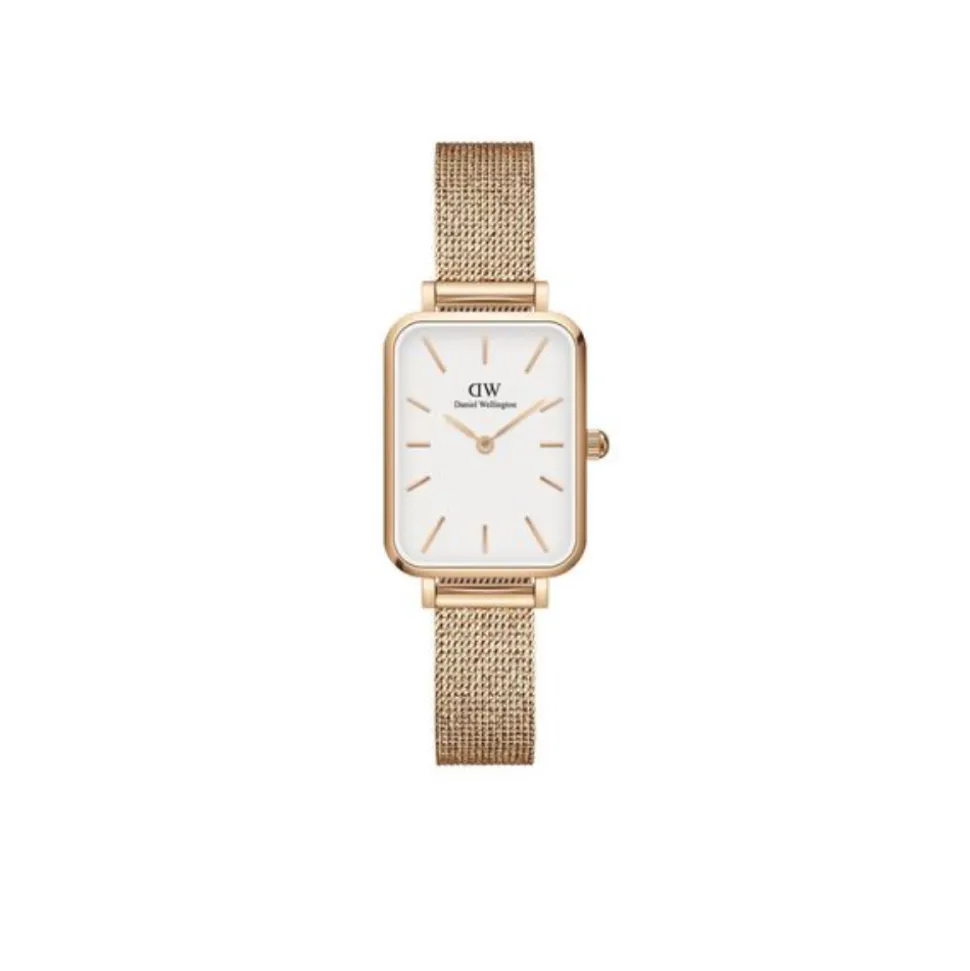 Daniel Wellington – Quadro Pressed Melrose rose/white 20×26 mm
