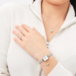 Daniel Wellington – Quadro Mini Lumine Bezel Silver