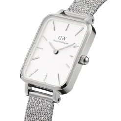 Daniel Wellington – Quadro Pressed Sterling Silver 20X26mm White