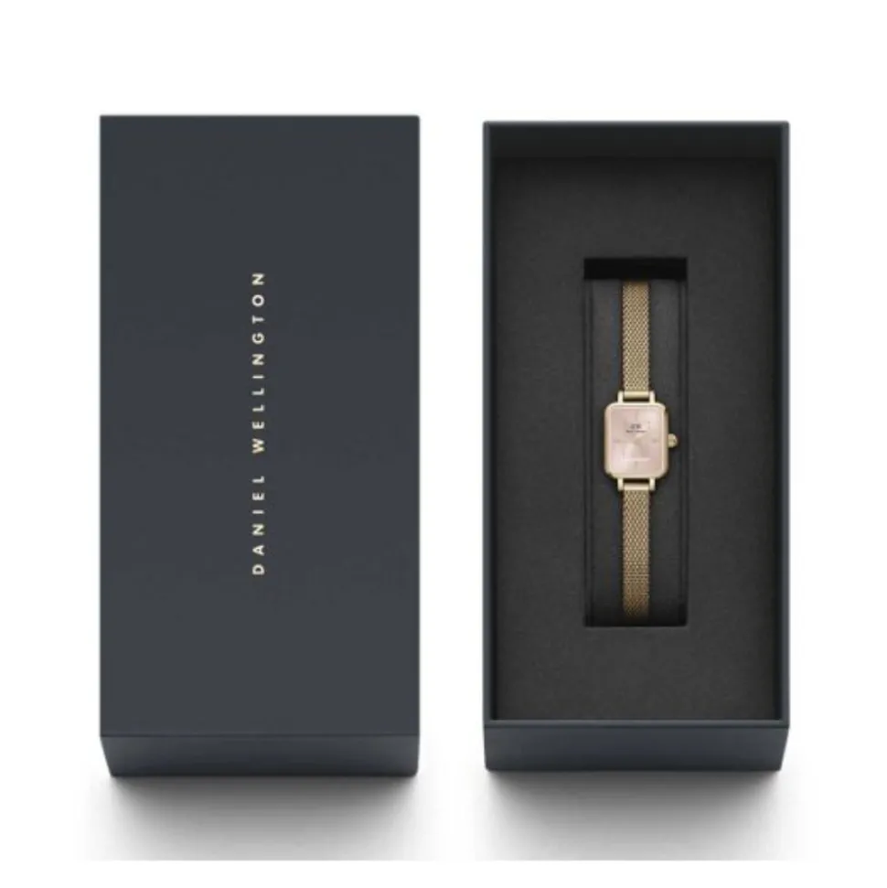 Daniel Wellington – Quadro Mini Evergold Pink – 15,5x18mm