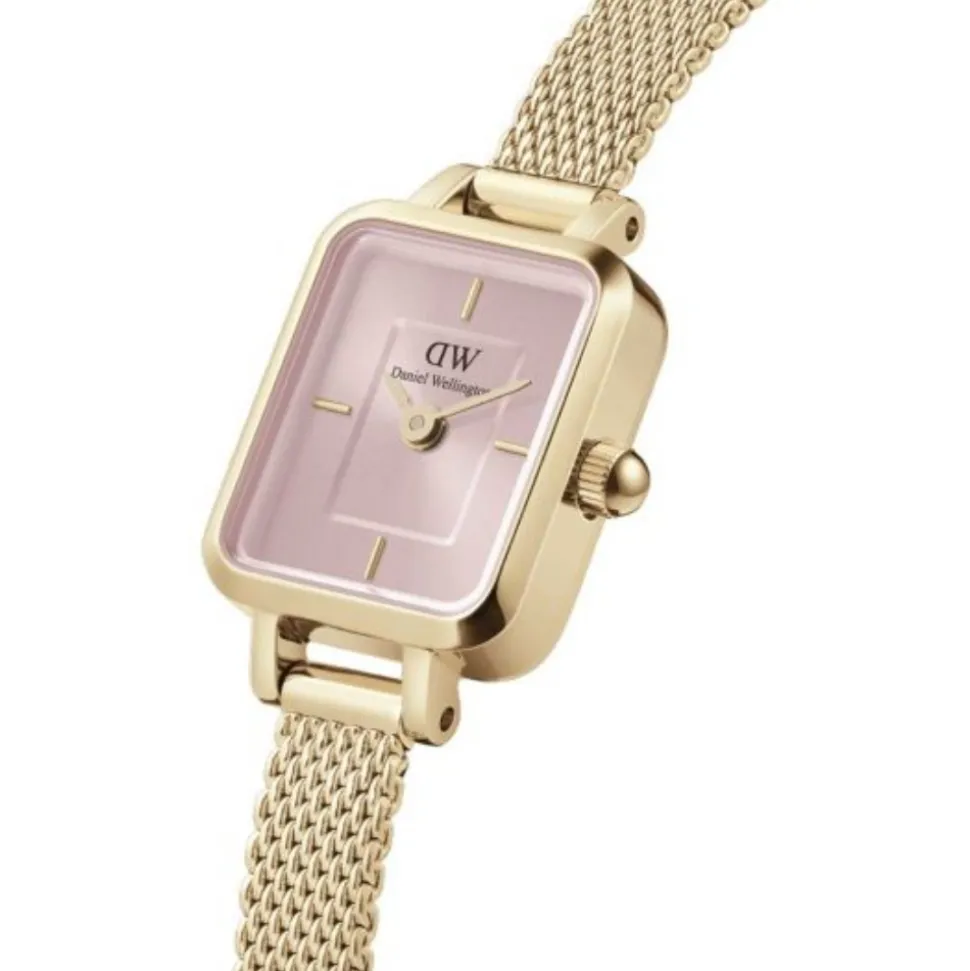 Daniel Wellington – Quadro Mini Evergold Pink – 15,5x18mm