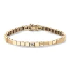 Diamonds by Frisenberg – Allianse armlenke i gult gull m/ 1 diamant 0,10 ct TW/SI
