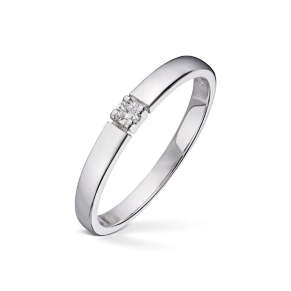 Diamonds by Frisenberg – Alliansering 1 x 0,05 ct TW/SI