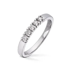 Diamonds by Frisenberg – Alliansering 5 x 0,05 ct TW/SI