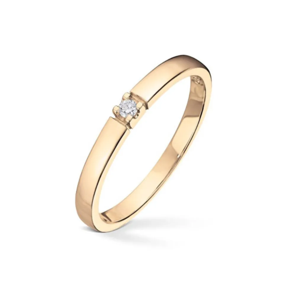 Diamonds by Frisenberg – Alliansering 1 x 0,03 ct TW/SI