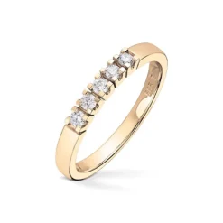 Diamonds by Frisenberg – Alliansering 5 x 0,05 ct TW/SI