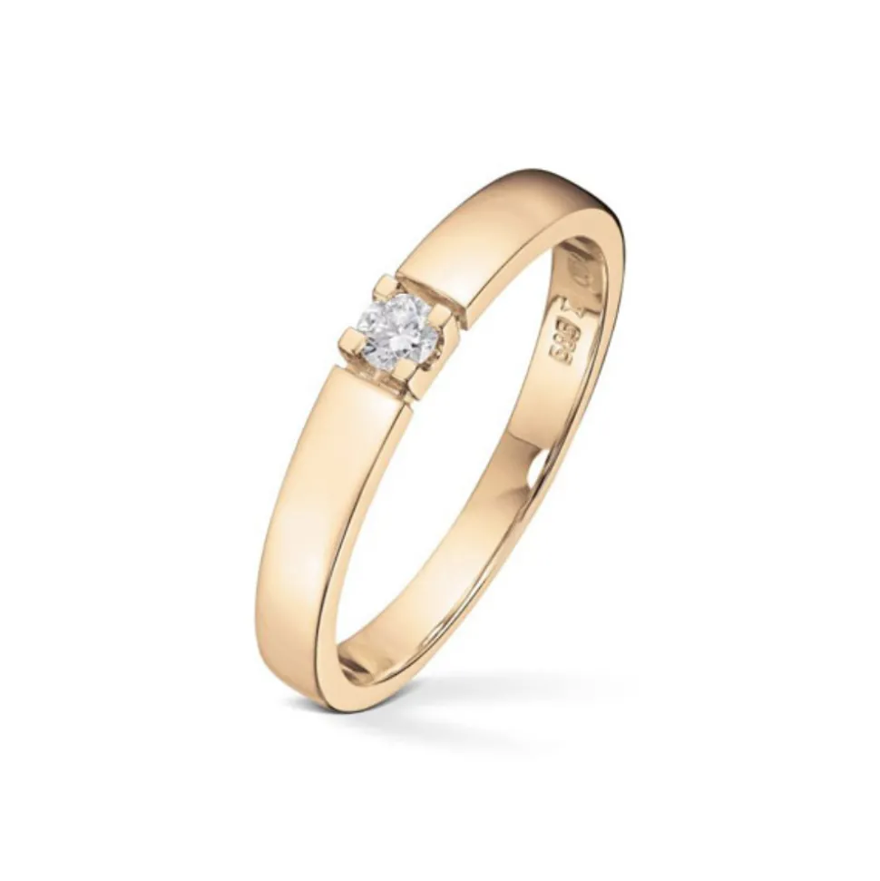 Diamonds by Frisenberg – Alliansering 1 x 0,10 ct TW/SI