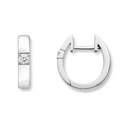 Diamonds by Frisenberg – Allianseørepynt i hvitt gull med 2 x 0,10 ct TW/SI diamanter