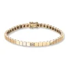 Diamonds by Frisenberg – Allianse armlenke i gult gull m/ 1 diamant 0,05 ct. TW/SI