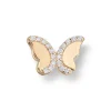 Diamonds by Frisenberg – Anheng i 14k gult gull med diamanter – Sommerfugl