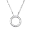 Diamonds by Frisenberg – Anheng i hvitt gull med diamant m/kjede