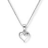Diamonds by Frisenberg – Anheng i hvitt gull med diamanter