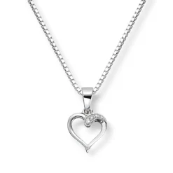 Diamonds by Frisenberg – Anheng i hvitt gull med diamanter