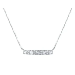 Diamonds by Frisenberg – Anheng i hvitt gull med diamanter